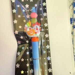 Colorful Rooster Handmade Pen